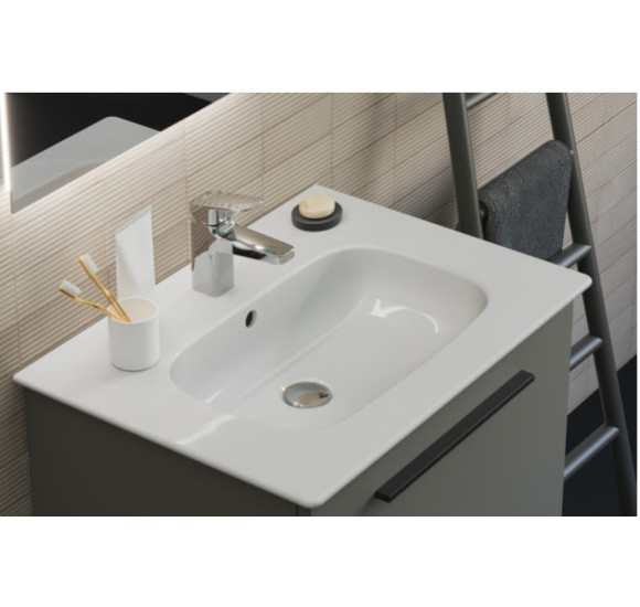 KOMPLEKTAS: Ideal Standard I.Life A vonios spintelė su praustuvu 60cm, balta matinė spalva