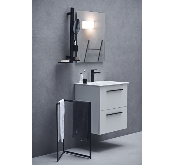 KOMPLEKTAS: Ideal Standard I.Life A vonios spintelė su praustuvu 60cm, balta matinė spalva