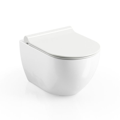 Ravak Unitazo dangtis – sėdynė Uni Chrome Slim, su SoftClose sistema, baltos spalvos