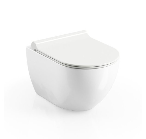 Ravak Unitazo dangtis – sėdynė Uni Chrome Slim, su SoftClose sistema, baltos spalvos