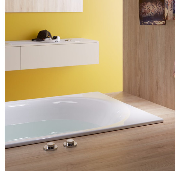 Bette Comodo plieninė stačiakampė vonia 1700 × 800 mm, baltos spalvos