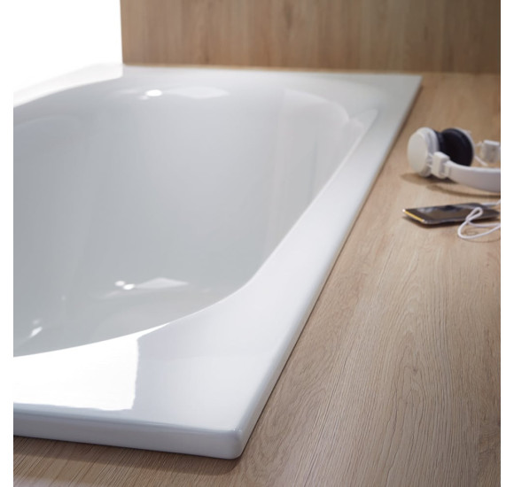 Bette Comodo plieninė stačiakampė vonia 1700 × 800 mm, baltos spalvos