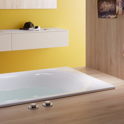 Bette Comodo plieninė stačiakampė vonia, 1800 × 800 mm, baltos spalvos