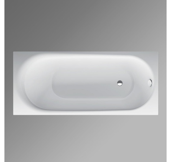 Bette Comodo plieninė stačiakampė vonia, 1800 × 800 mm, baltos spalvos