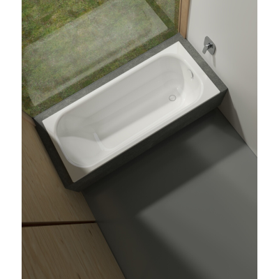 Bette Form plieninė stačiakampė vonia, 1650 × 750 mm, baltos spalvos