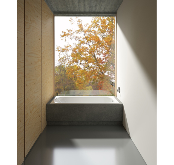 Bette Form plieninė stačiakampė vonia, 1650 × 750 mm, baltos spalvos