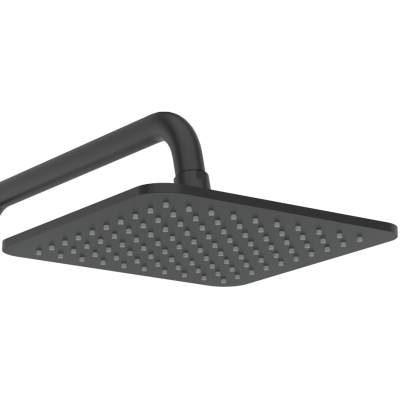 Ideal Standard Ceratherm T25 dušo sistema su termostatiniu maišytuvu, juodos matinės spalvos