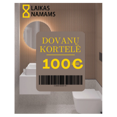 Dovanų kuponas 100 Eur