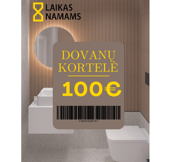 Dovanų kuponas 100 Eur