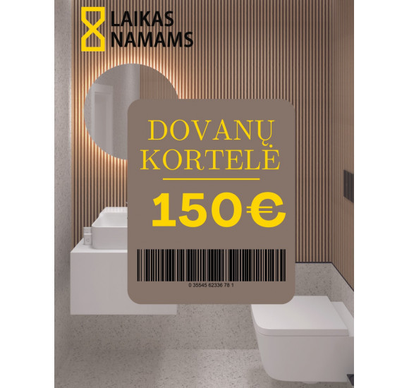 Dovanų kuponas 150 Eur