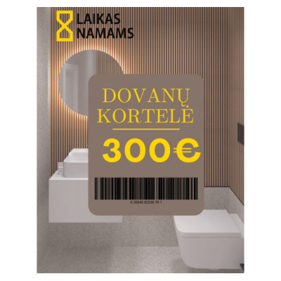 Dovanų kuponas 300 Eur