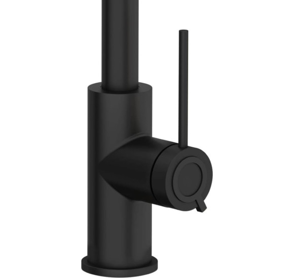 IŠPARDAVIMAS. Quadron virtuvinis maišytuvas JODIE, juoda matinė