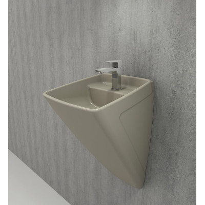 IŠPARDAVIMAS. BOCCHI praustuvas Firenze Monoblok 485x475 (1082), matinis kašmyras