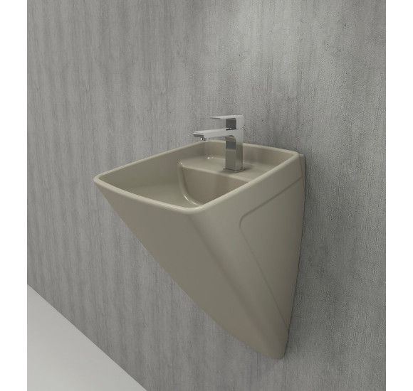 IŠPARDAVIMAS. BOCCHI praustuvas Firenze Monoblok 485x475 (1082), matinis kašmyras