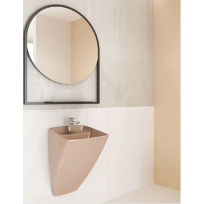 IŠPARDAVIMAS. BOCCHI praustuvas Firenze Monoblok 485x475 (1082), matinis kašmyras