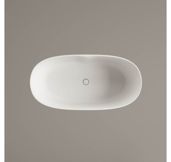 PAA Perla laisvai pastatoma akmens masės vonia 145 x 71 cm, pasirinkite spalvą