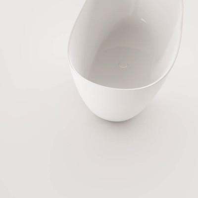 PAA Perla laisvai pastatoma akmens masės vonia 145 x 71 cm, pasirinkite spalvą