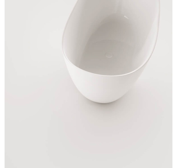 PAA Perla laisvai pastatoma akmens masės vonia 145 x 71 cm, pasirinkite spalvą