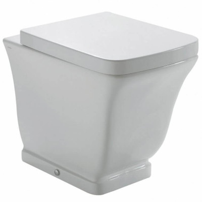 IŠPARDAVIMAS. Globo Relais pastatomas prie sienos WC su soft close dangčiu