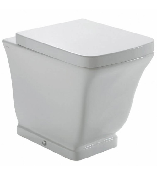 IŠPARDAVIMAS. Globo Relais pastatomas prie sienos WC su soft close dangčiu