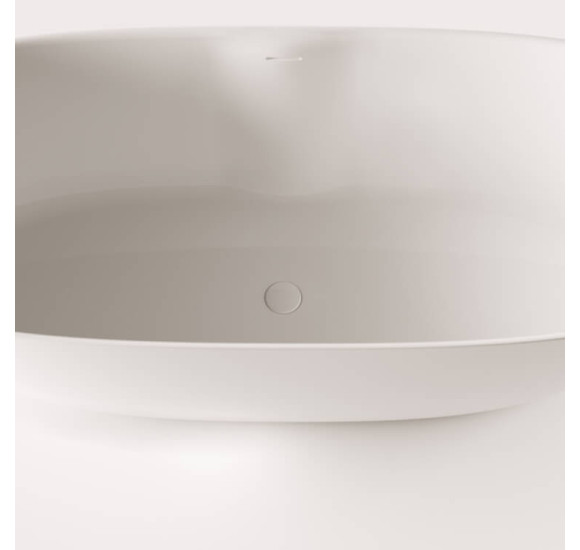 PAA Perla laisvai pastatoma akmens masės vonia  175 x 76 cm, pasirinkite spalvą