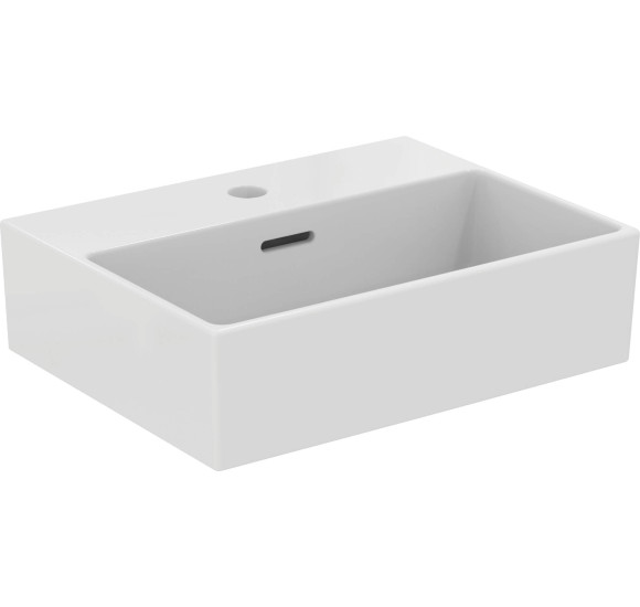 Ideal Standard Extra stačiakampis pakabinamas praustuvas 45 cm, baltos blizgios spalvos