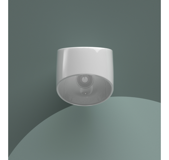 Ideal Standard Sphero MAXI pisuaras Rimless, pajungimas iš galo, baltos blizgios spalvos