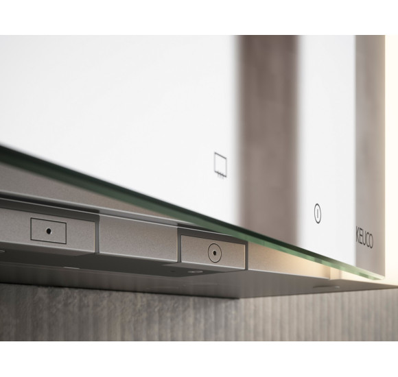 KEUCO Somaris Įleidžiama veidrodinė spintelė su apšvietimu 80x71x11