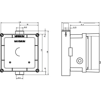Ideal Standard pisuaro nuleidimo mechanizmo potinkinė dalis A3795NU