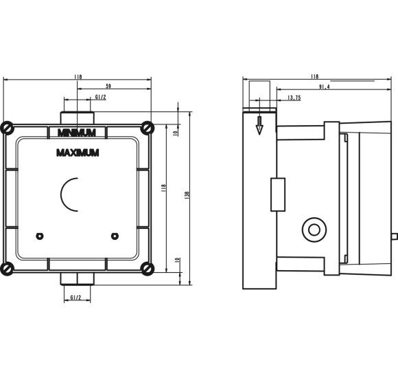 Ideal Standard pisuaro nuleidimo mechanizmo potinkinė dalis A3795NU