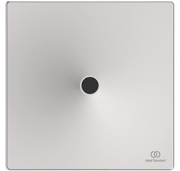 Ideal Standard sensorinis vandens nuleidimo mechanizmas pisuarui, nerūdijančio plieno spalvos