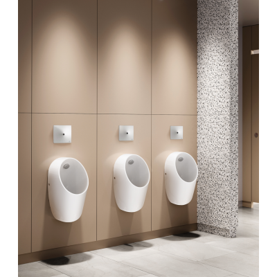 Ideal Standard sensorinis vandens nuleidimo mechanizmas pisuarui, nerūdijančio plieno spalvos