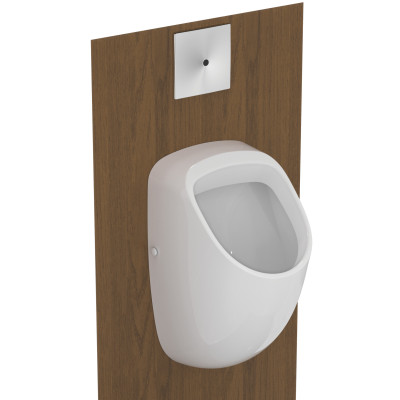 Ideal Standard sensorinis vandens nuleidimo mechanizmas pisuarui, nerūdijančio plieno spalvos