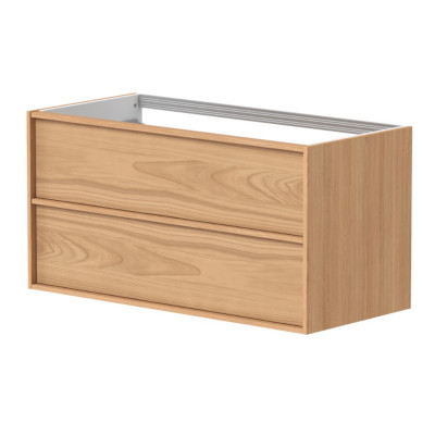 Kamė HOME vonios spintelė, be praustuvo 99x46x50, natūralaus ąžuolo lukštas