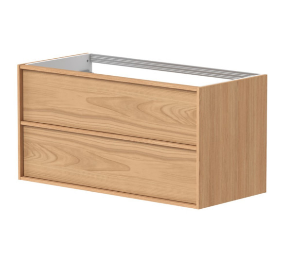 Kamė HOME vonios spintelė, be praustuvo 99x46x50, natūralaus ąžuolo lukštas