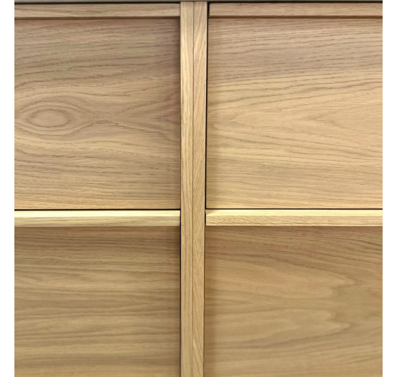 Kamė HOME vonios spintelė, be praustuvo 99x46x50, natūralaus ąžuolo lukštas