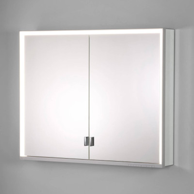 KEUCO Royal Lumos pakabinama veidrodinė spintelė su apšvietimu 90 x 73 x 13 cm, šoninė apdaila aliuminis anoduotas