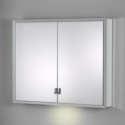 KEUCO Royal Lumos pakabinama veidrodinė spintelė su apšvietimu 90 x 73 x 13 cm, šoninė apdaila aliuminis anoduotas