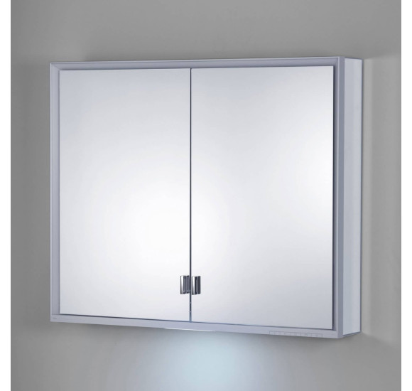 KEUCO Royal Lumos pakabinama veidrodinė spintelė su apšvietimu 90 x 73 x 13 cm, šoninė apdaila aliuminis anoduotas