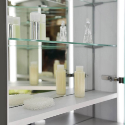 KEUCO Royal Lumos pakabinama veidrodinė spintelė su apšvietimu 120 x 73 x 13 cm, šoninė apdaila aliuminis anoduotas