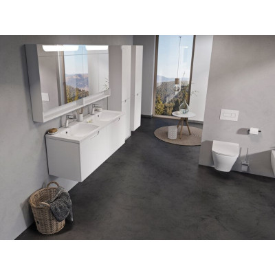 Ravak MC Classic II veidrodinė spintelė 80 x 14 x 76 cm, su LED apšvietimu, balta šoninė apdaila