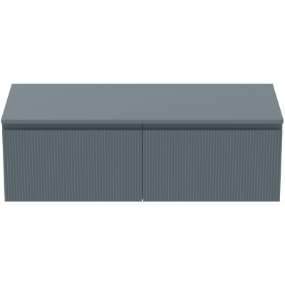 Ideal Standard Finesse pakabinama spintelė praustuvui su stalviršiu ir dviem stalčiais, 120 x 50 cm, pasirinkite spalvą