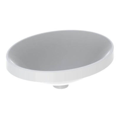 Geberit VARIFORM įleidžiamas praustuvas, ovalus, 50 cm