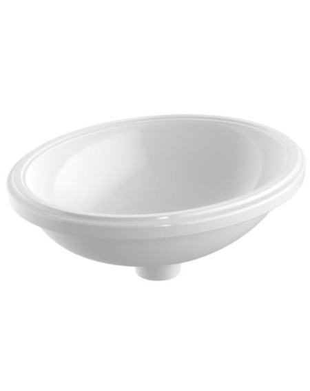 Geberit VariForm po stalviršiu montuojamas praustuvas, ovalus, 49,5 cm