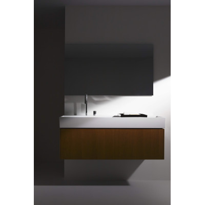 Ideal Standard Solos Vanity Basin pakabinamas praustuvas 1215x515x120 mm, su 2 skylėm maišytuvui, pasirinkite spalvą