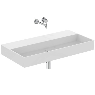 Ideal Standard Solos Vanity Basin pakabinamas praustuvas 1015x515x120 mm, be skylės maišytuvui, pasirinkite spalvą