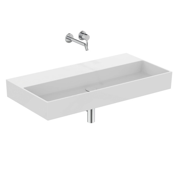 Ideal Standard Solos Vanity Basin pakabinamas praustuvas 1015x515x120 mm, be skylės maišytuvui, pasirinkite spalvą