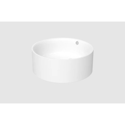 BettePond Silhouette apvali plieninė vonia 150 cm skersmens, baltos spalvos