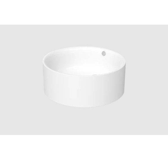 BettePond Silhouette apvali plieninė vonia 150 cm skersmens, baltos spalvos