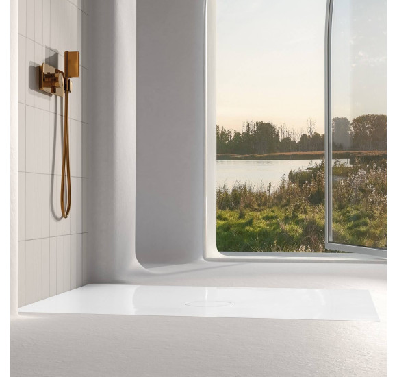 BetteAir plieninis dušo padas, 90x90cm, pasirinkite spalvą